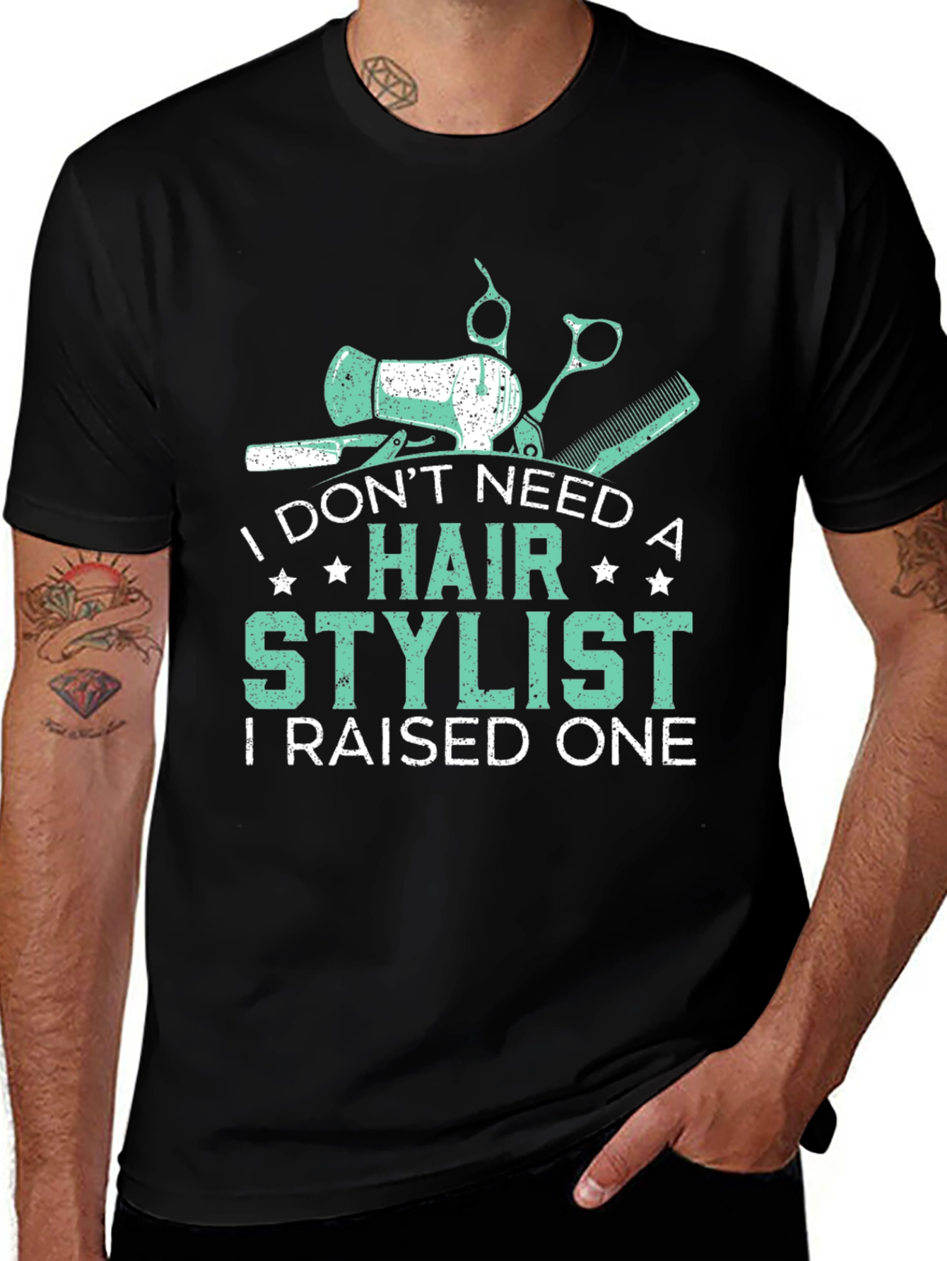 Hair Stylist Parent Graphic Tee
