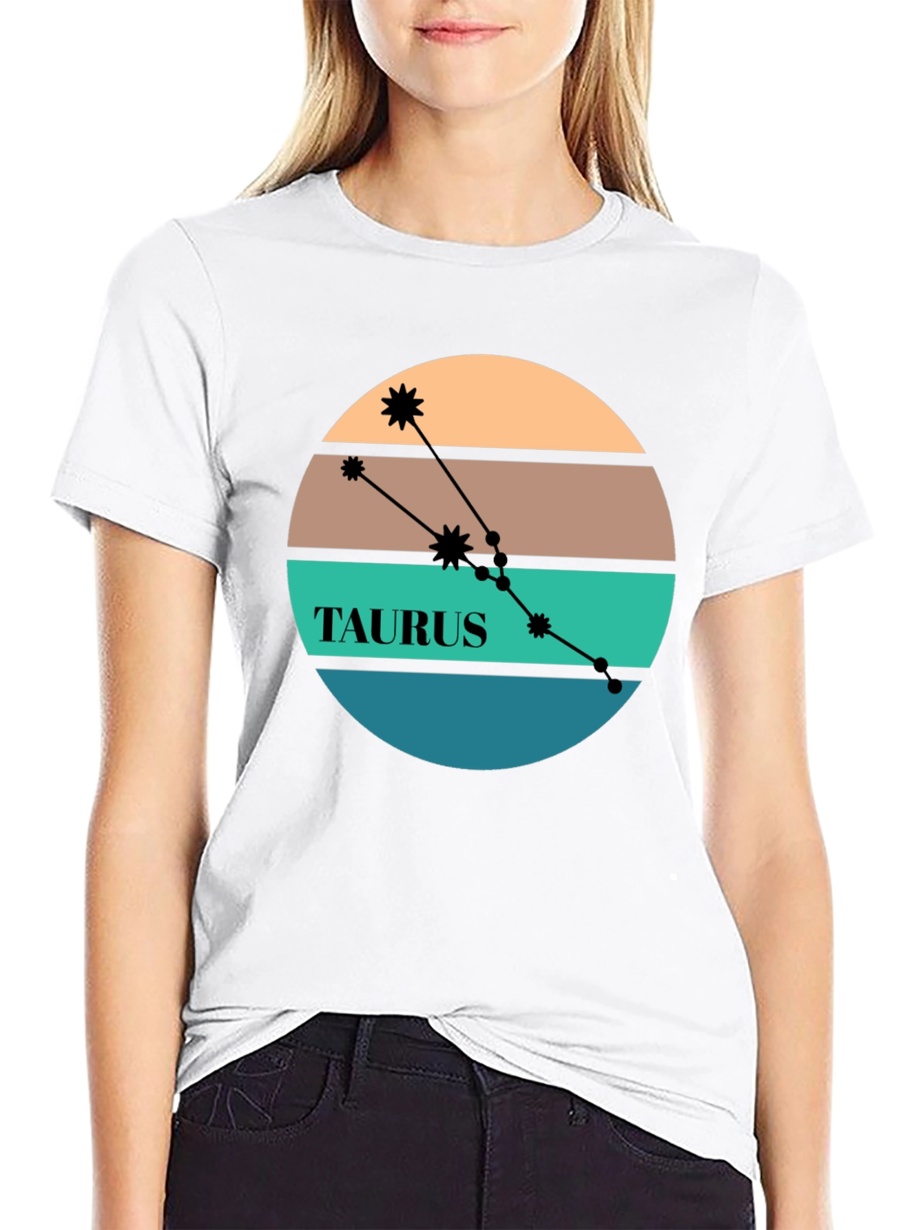 Taurus Zodiac Sign Graphic Tee - Stylish Astrology T-Shirt