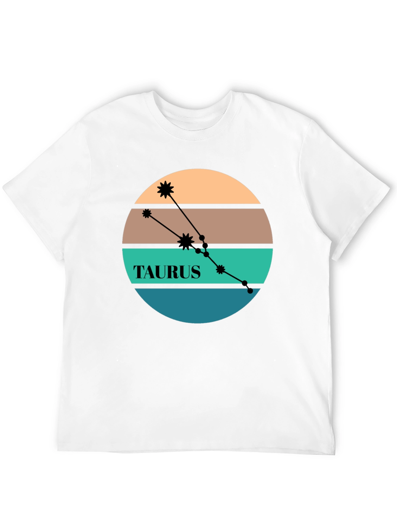 Taurus Zodiac Sign Graphic Tee - Stylish Astrology T-Shirt