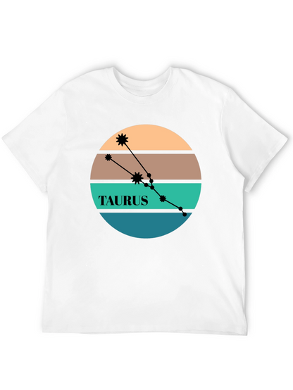 Taurus Zodiac Sign Graphic Tee - Stylish Astrology T-Shirt