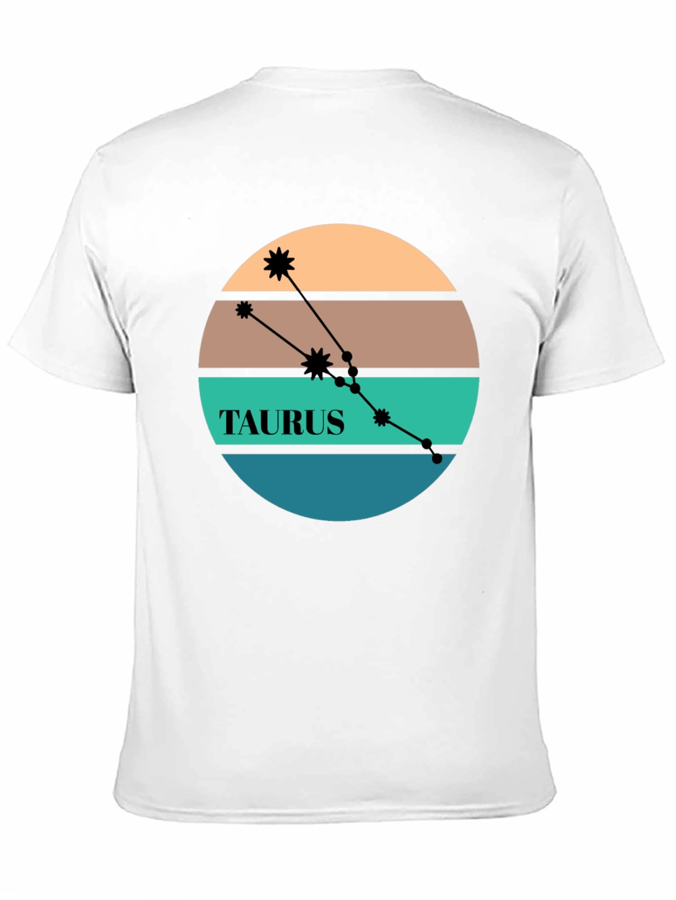 Taurus Zodiac Sign Graphic Tee - Stylish Astrology T-Shirt
