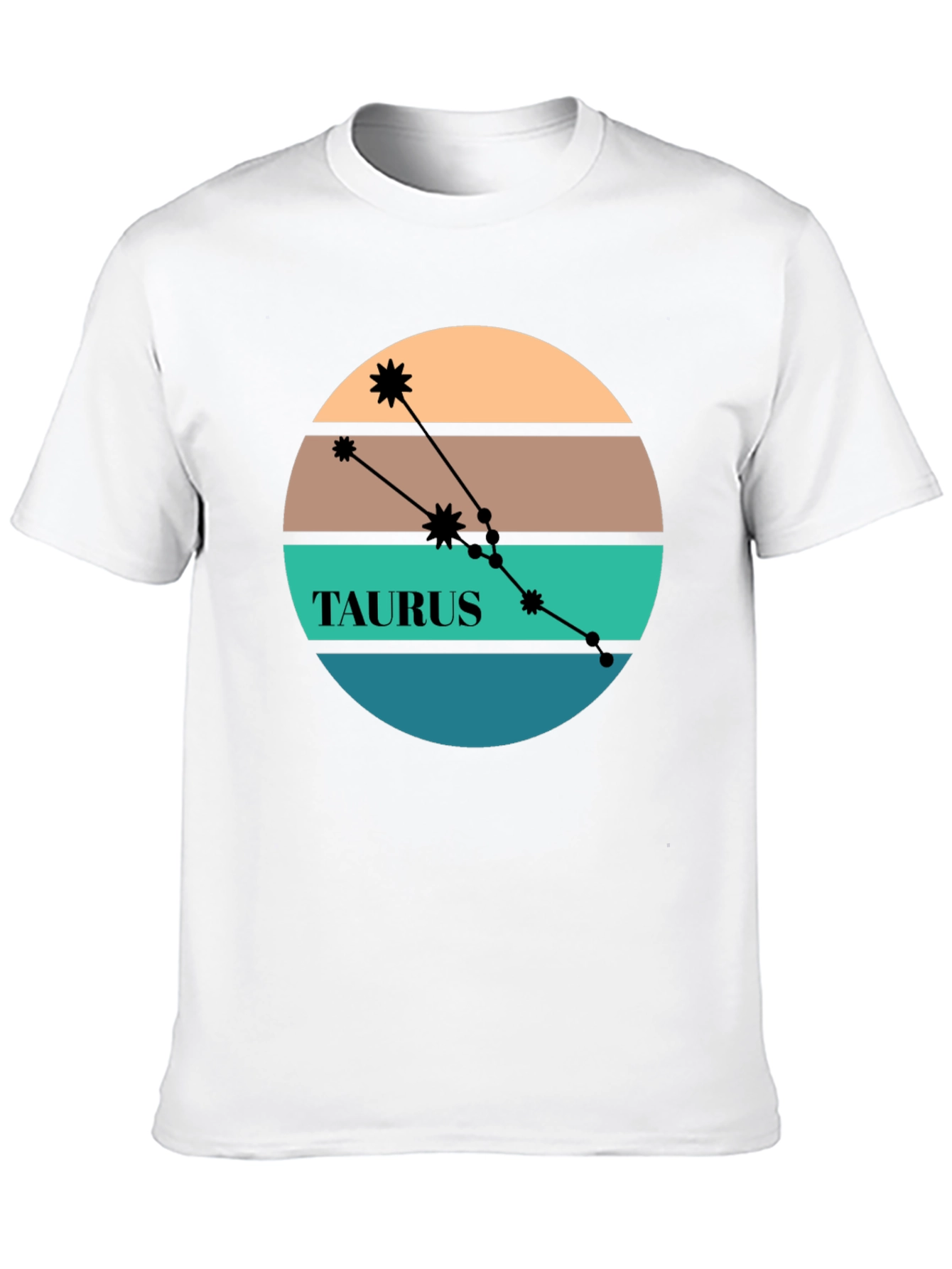 Taurus Zodiac Sign Graphic Tee - Stylish Astrology T-Shirt