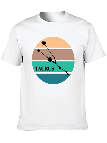 Taurus Zodiac Sign Graphic Tee - Stylish Astrology T-Shirt