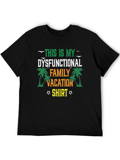 Dysfunctional Family Vacation Shirt - Tropical Palm Tee
