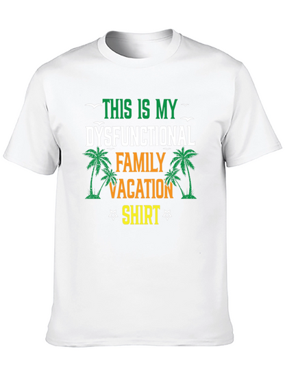 Dysfunctional Family Vacation Shirt - Tropical Palm Tee