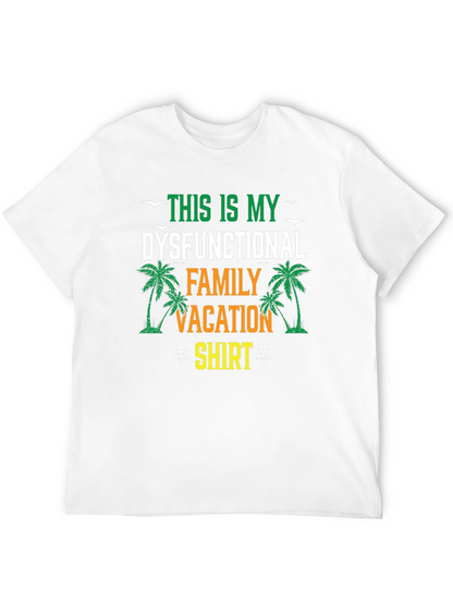 Dysfunctional Family Vacation Shirt - Tropical Palm Tee