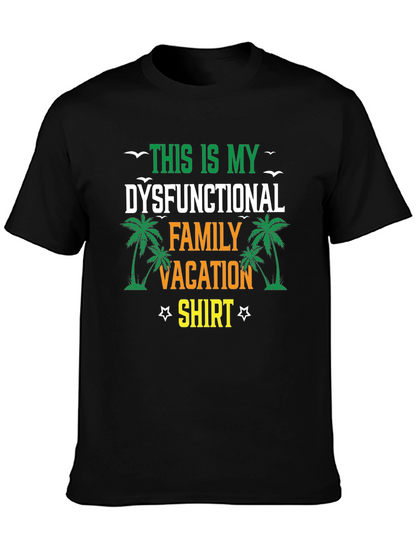 Dysfunctional Family Vacation Shirt - Tropical Palm Tee