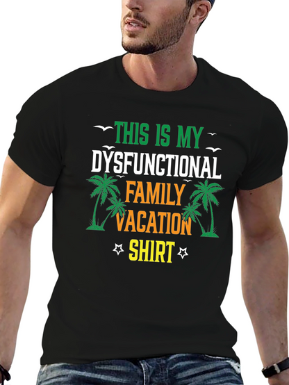 Dysfunctional Family Vacation Shirt - Tropical Palm Tee