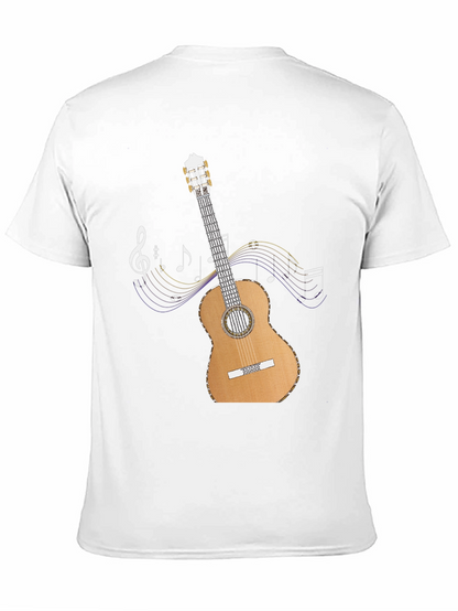 Guitar Music Notes Graphic T-Shirt