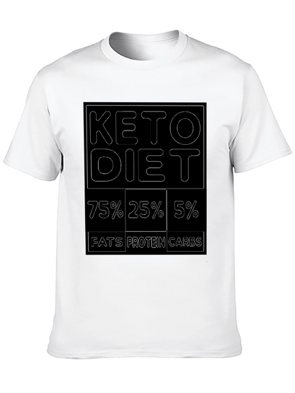 Keto Diet T-Shirt - Fats Protein Carbs