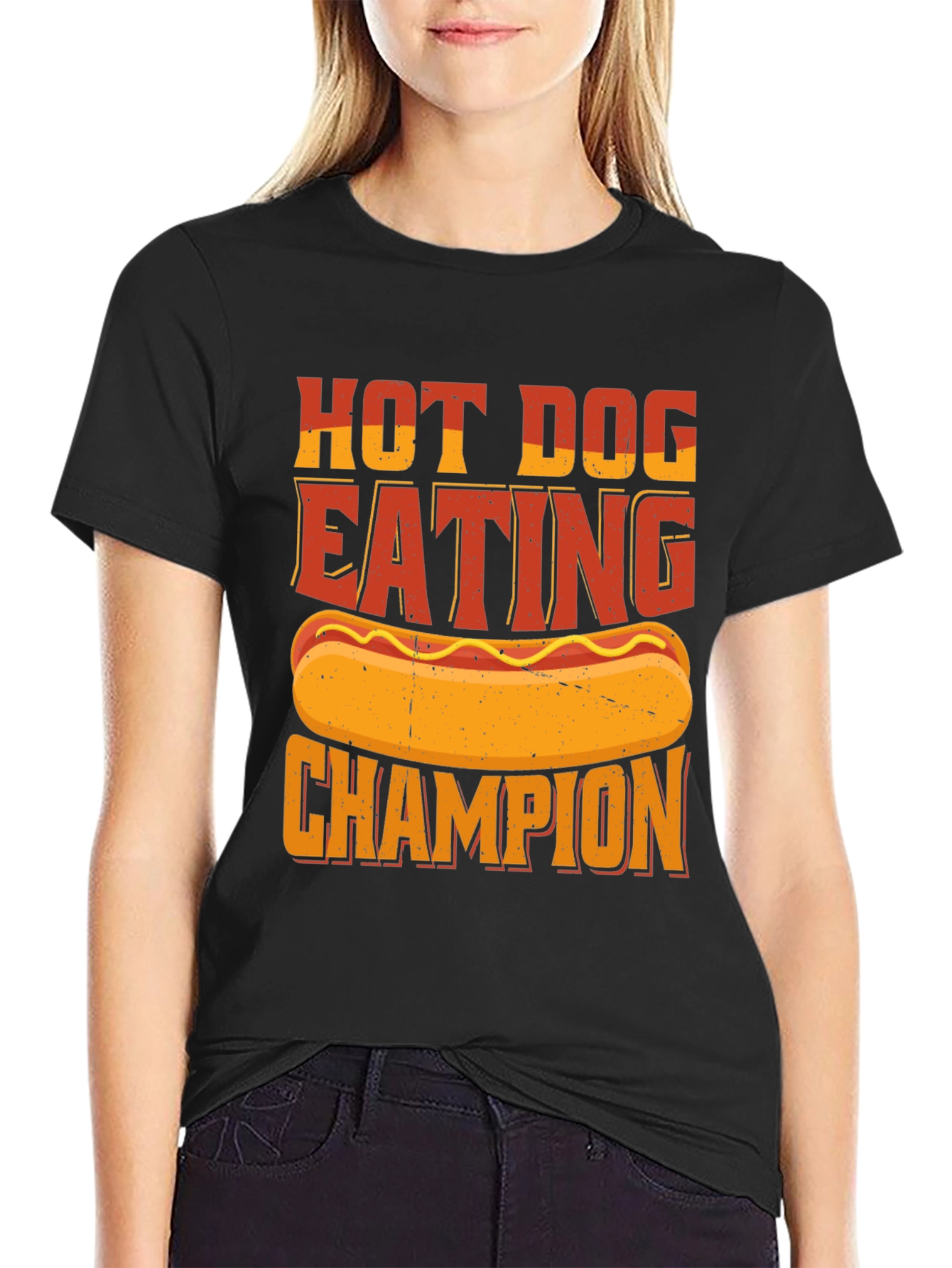 Hot Dog Eating Champion T-Shirt