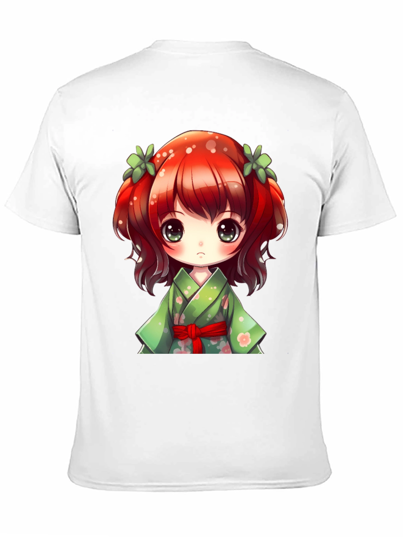 Anime Girl Graphic Tee - Kawaii Style