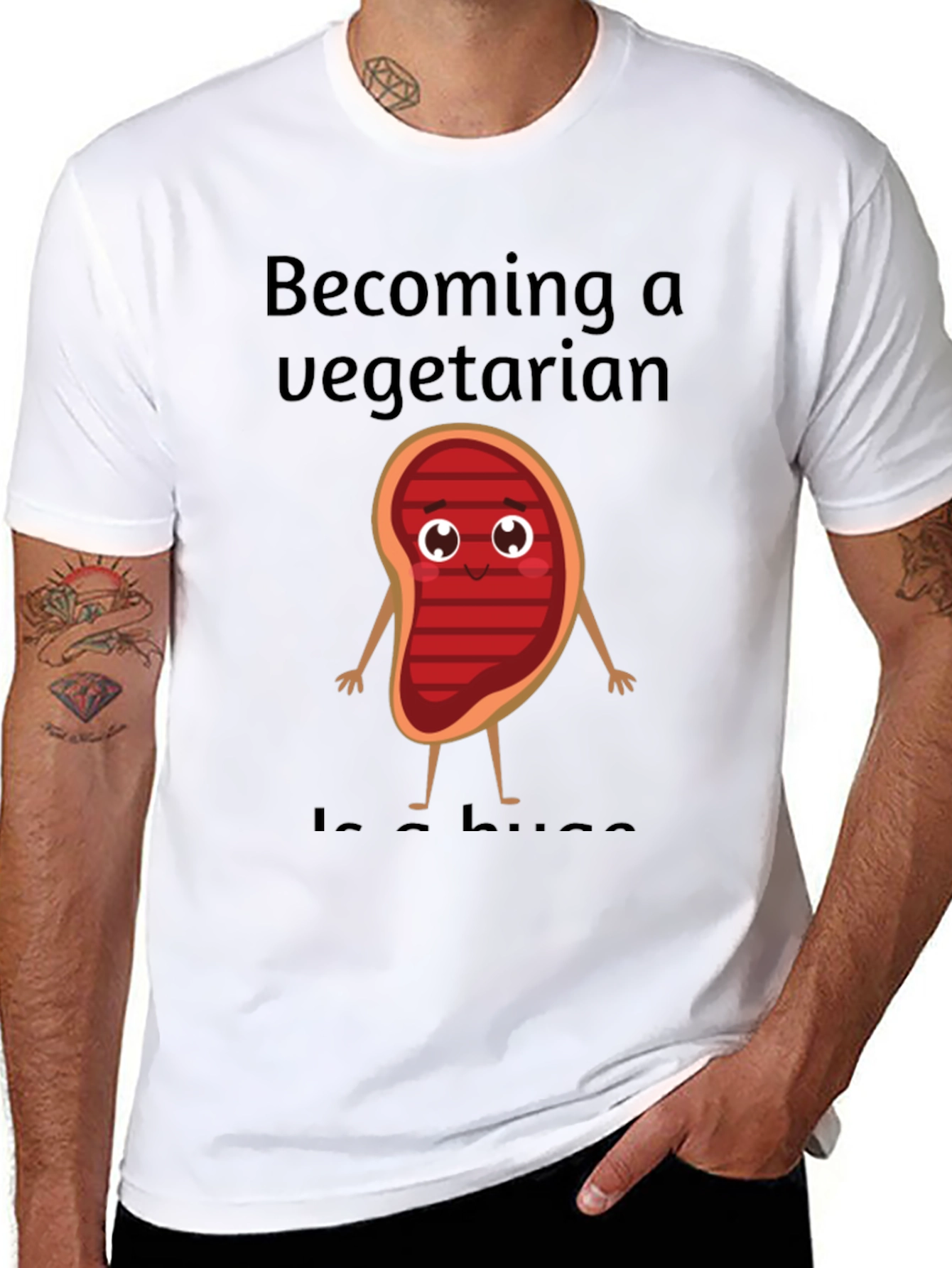 Vegetarian Humor T-Shirt