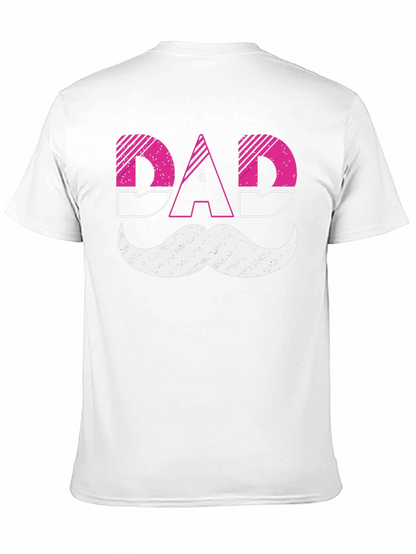 Cool Dad T-Shirt with Mustache Design