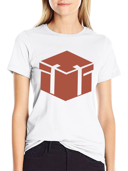 Geometric Chest Graphic Tee - Stylish Black Shirt