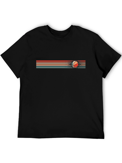 Retro Basketball Graphic T-Shirt