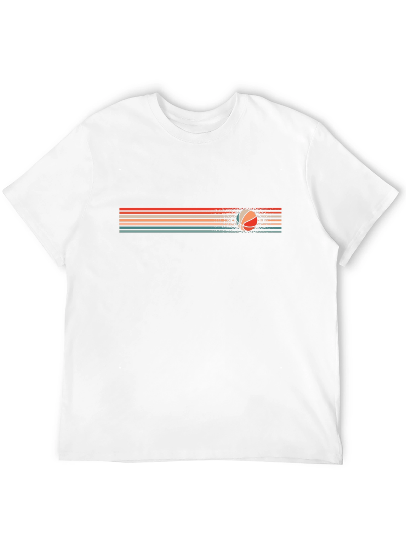 Retro Basketball Graphic T-Shirt