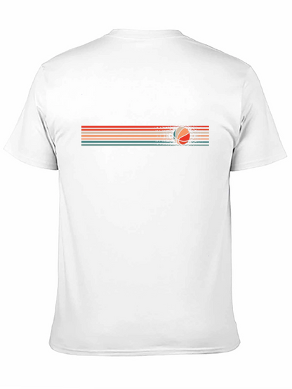Retro Basketball Graphic T-Shirt