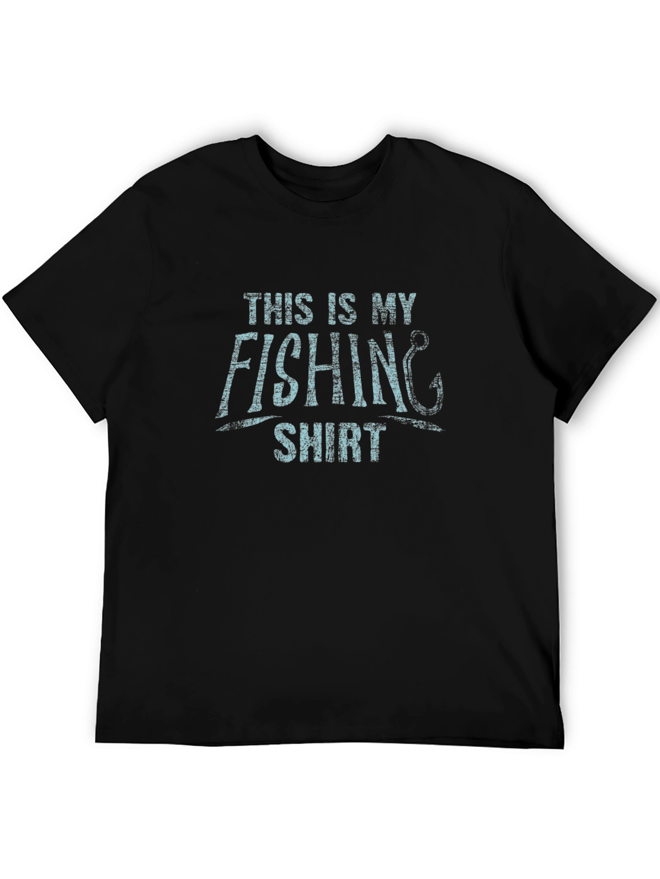 This Is My Fishing Shirt - Novelty Graphic Tee