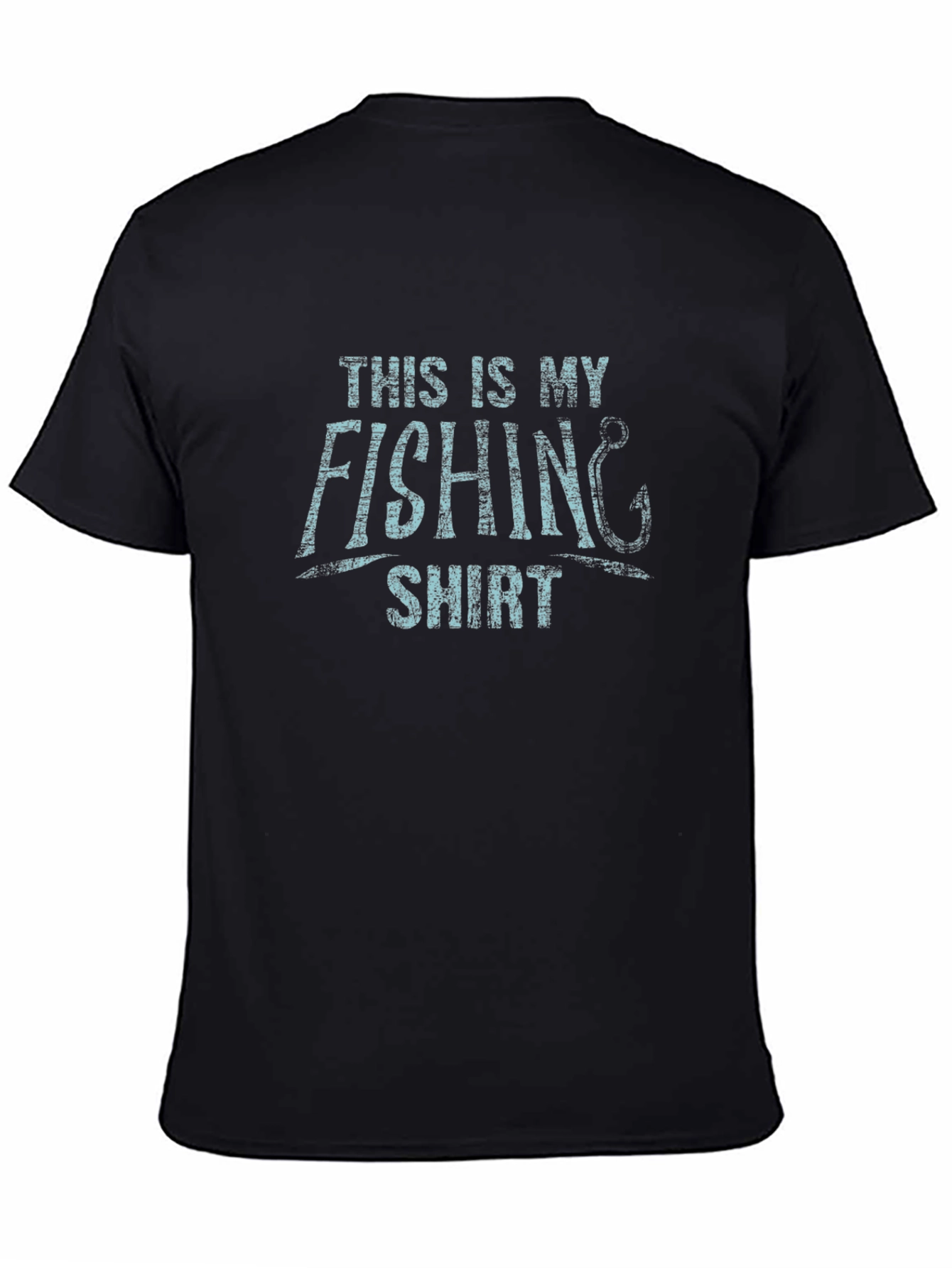 This Is My Fishing Shirt - Novelty Graphic Tee
