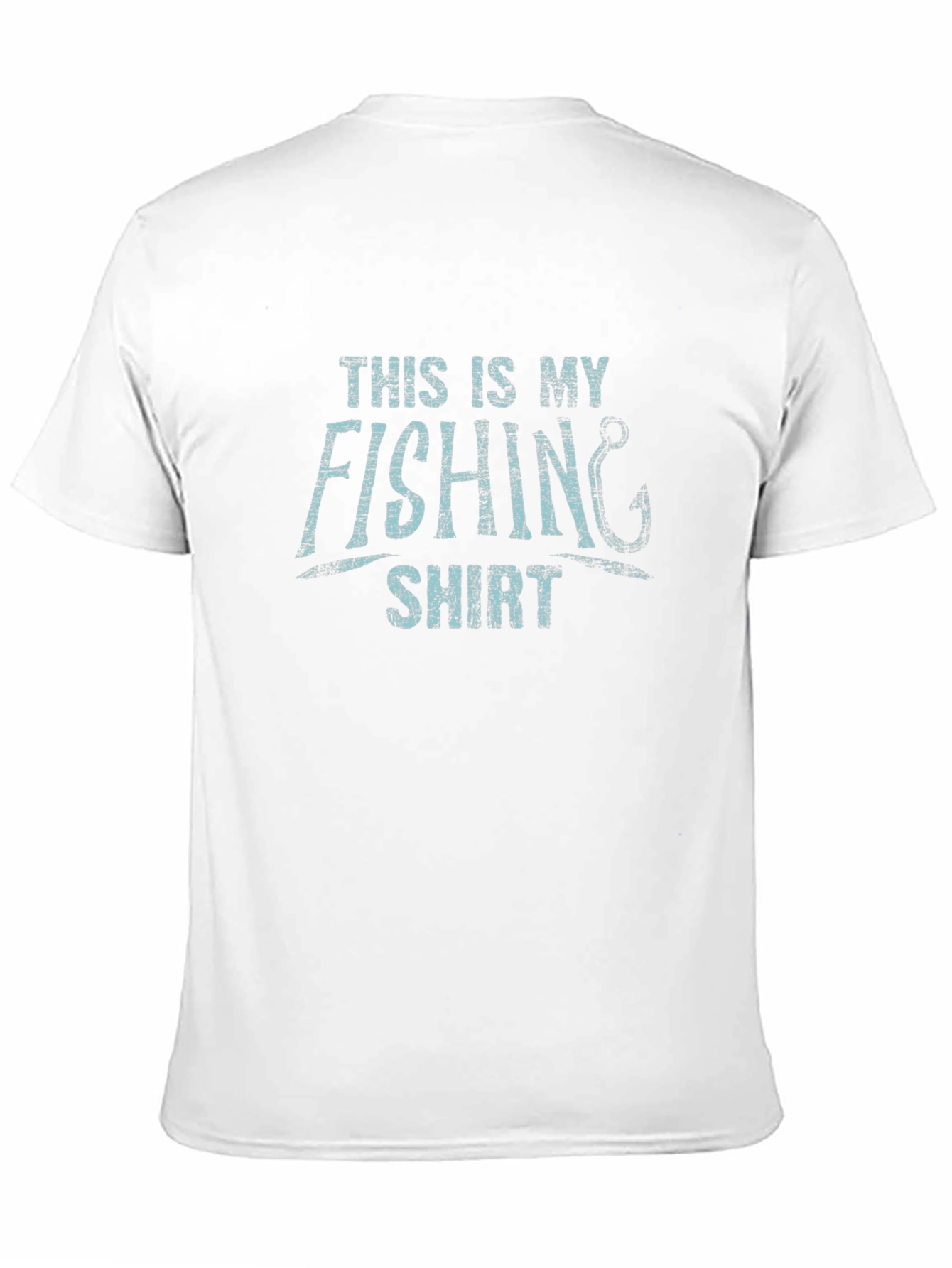 This Is My Fishing Shirt - Novelty Graphic Tee