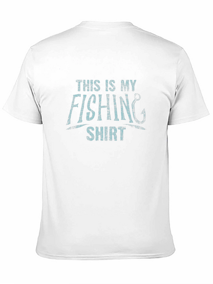 This Is My Fishing Shirt - Novelty Graphic Tee