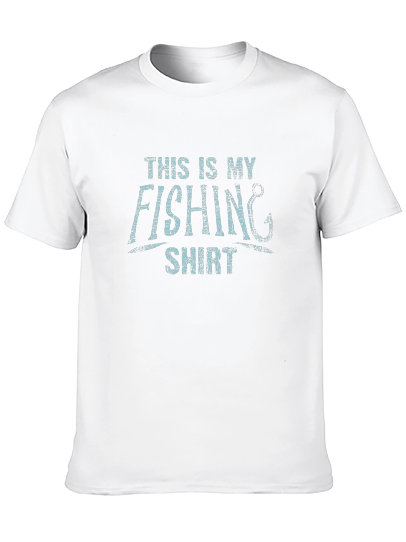 This Is My Fishing Shirt - Novelty Graphic Tee