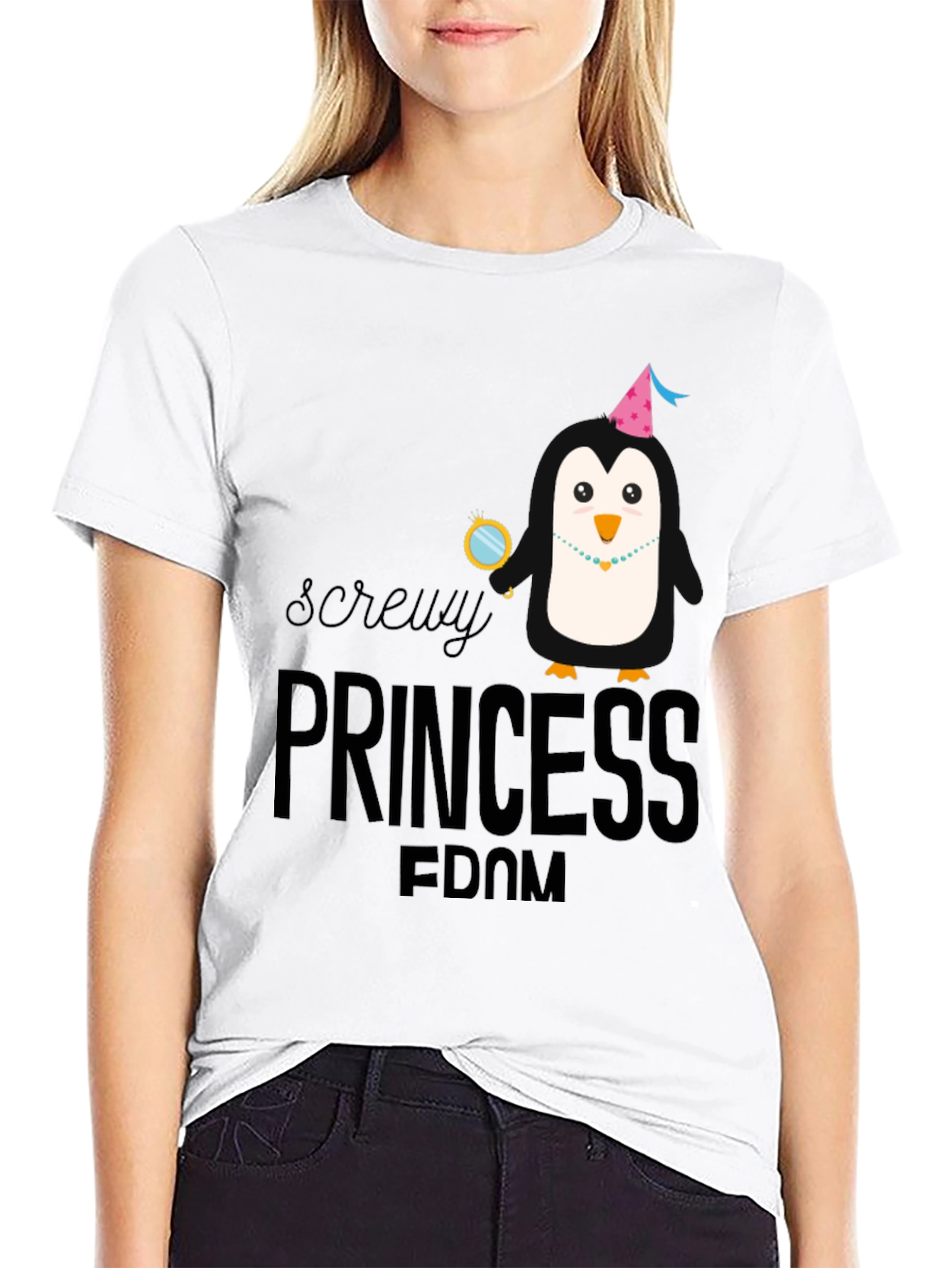 Screw You Princess Penguin T-Shirt