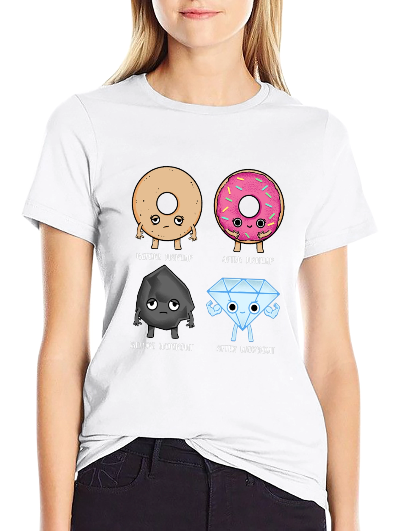 Funny Before and After T-Shirt