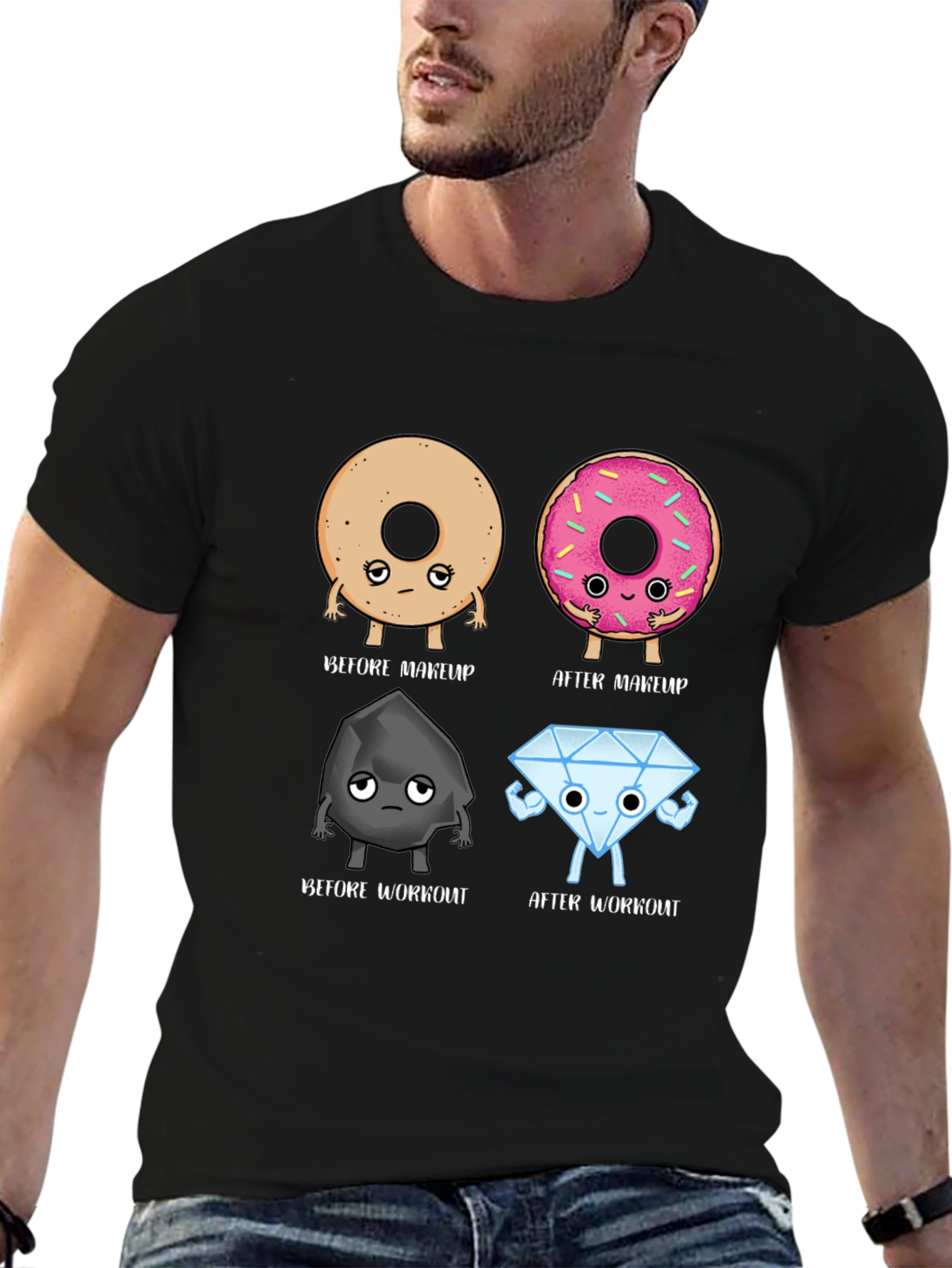 Funny Before and After T-Shirt