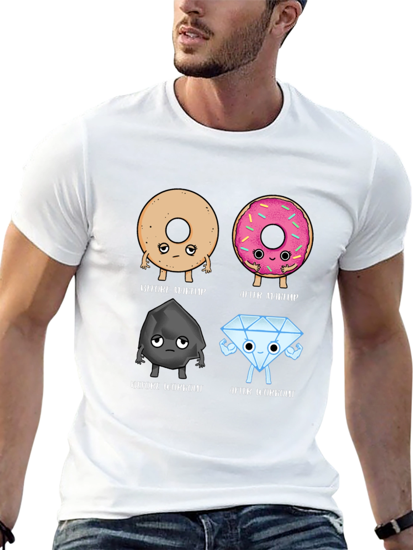 Funny Before and After T-Shirt