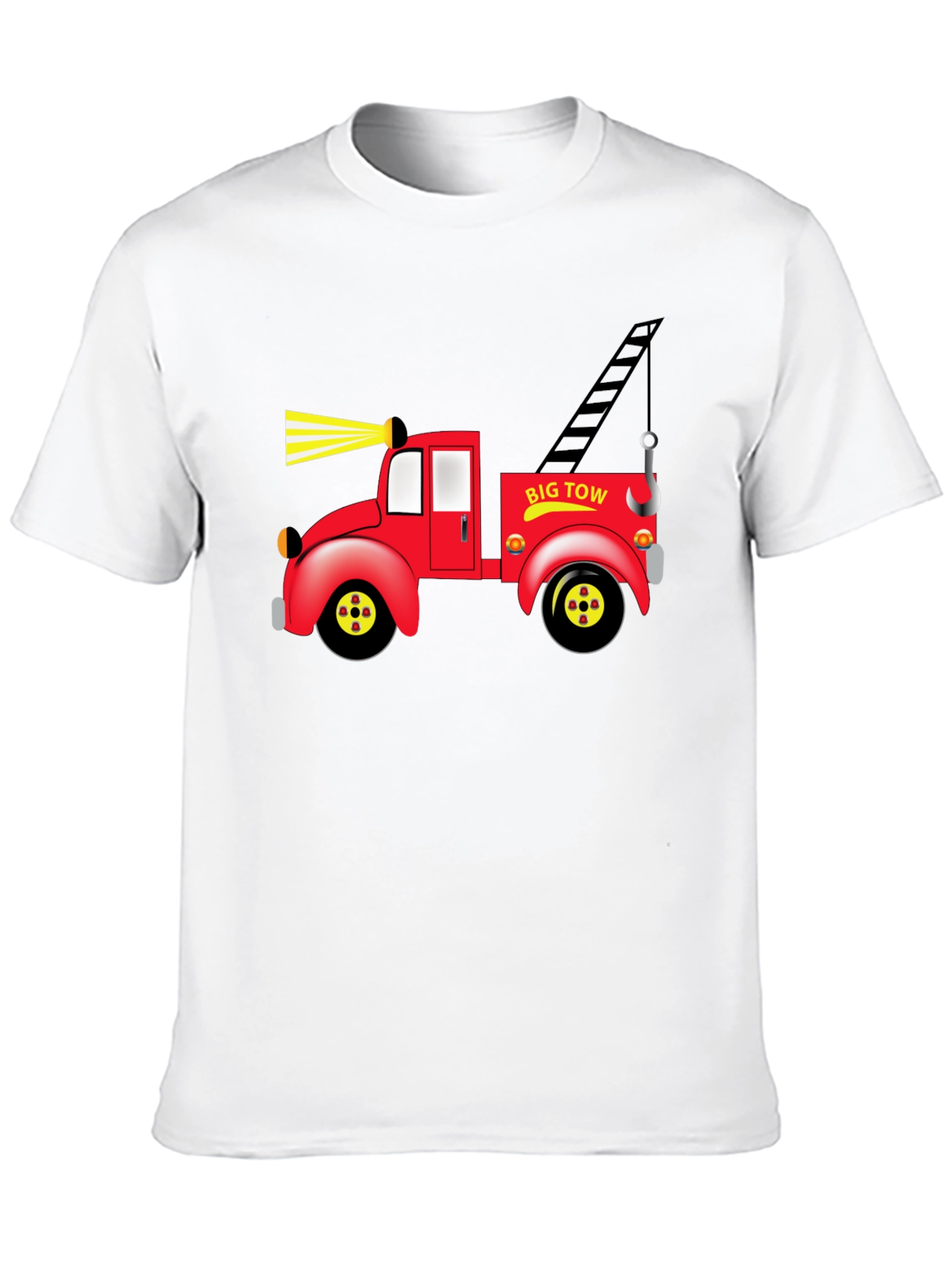 Cartoon Tow Truck Graphic Tee