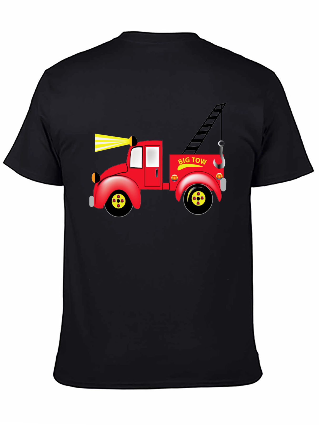Cartoon Tow Truck Graphic Tee
