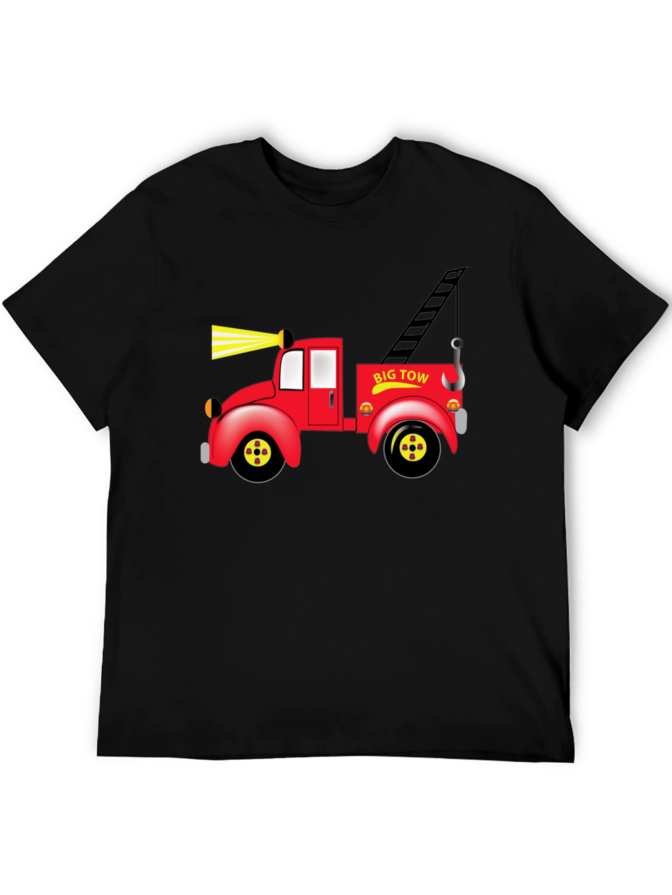 Cartoon Tow Truck Graphic Tee