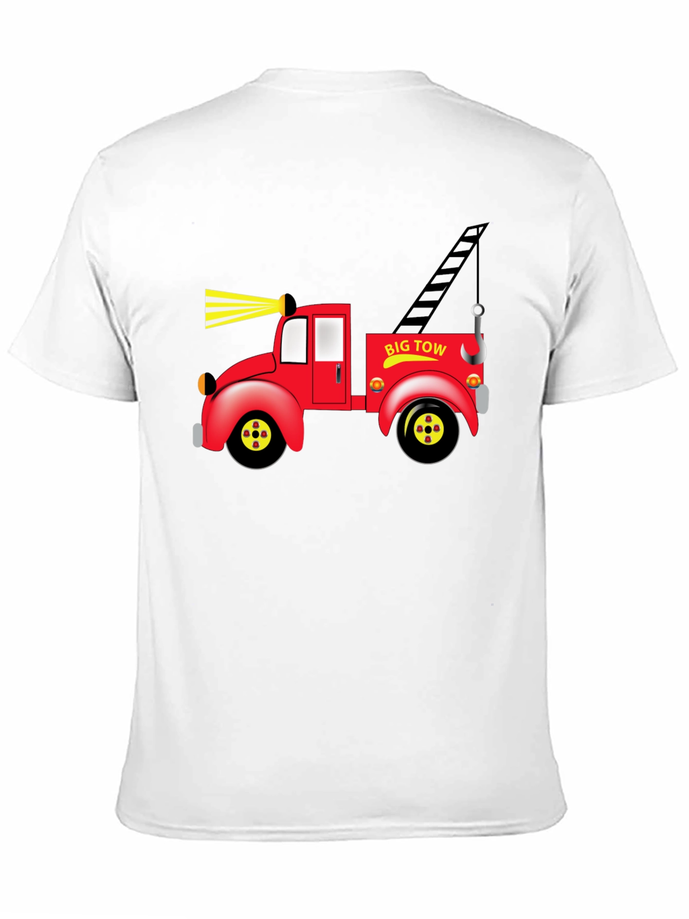 Cartoon Tow Truck Graphic Tee