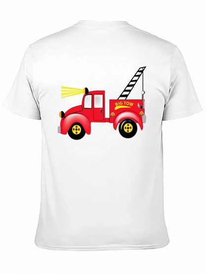 Cartoon Tow Truck Graphic Tee