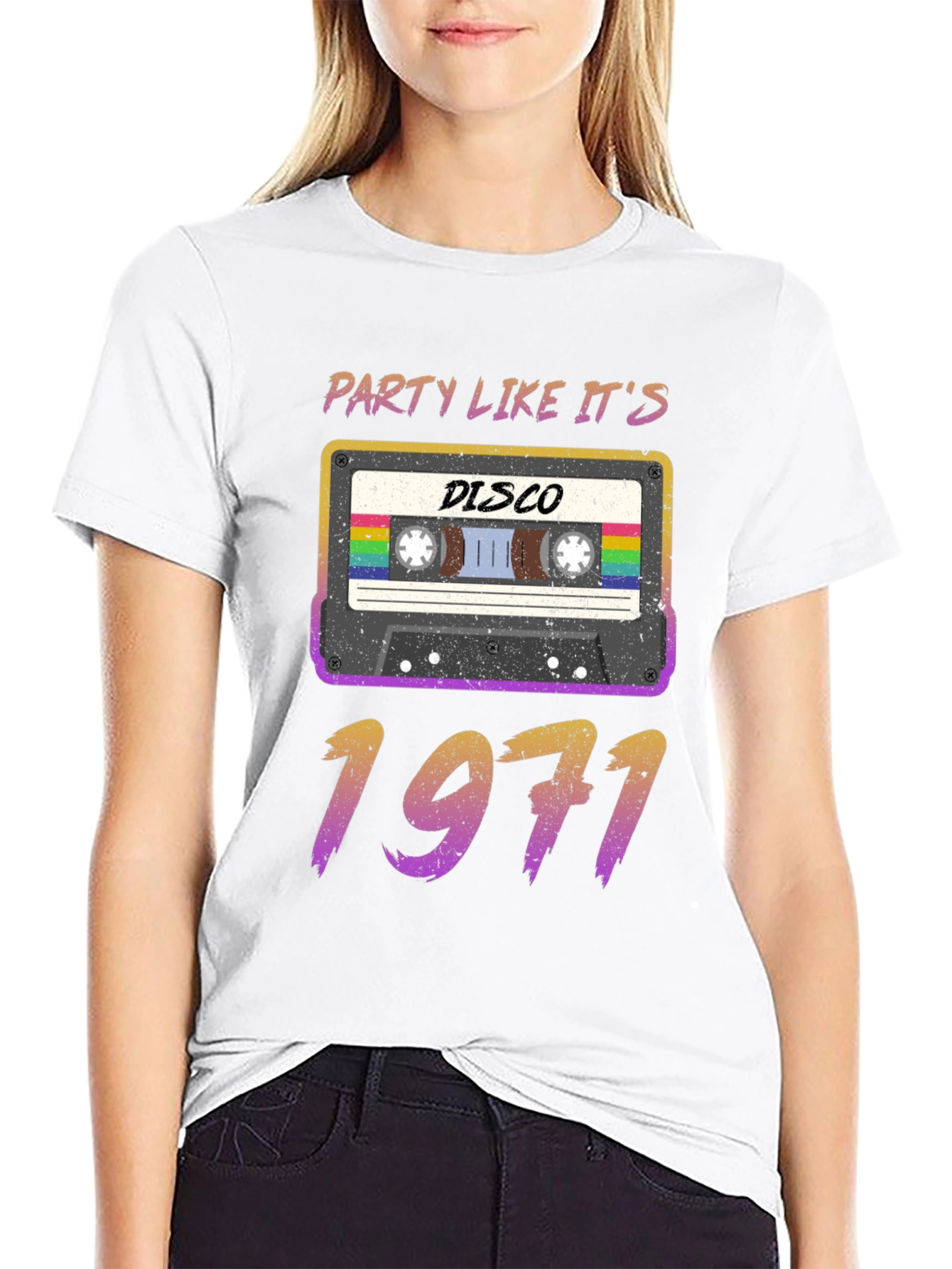 Party Like Its 1971 Disco Cassette T-Shirt