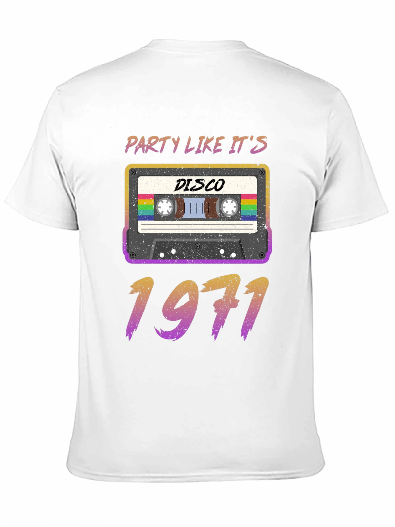Party Like Its 1971 Disco Cassette T-Shirt