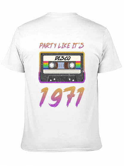 Party Like Its 1971 Disco Cassette T-Shirt