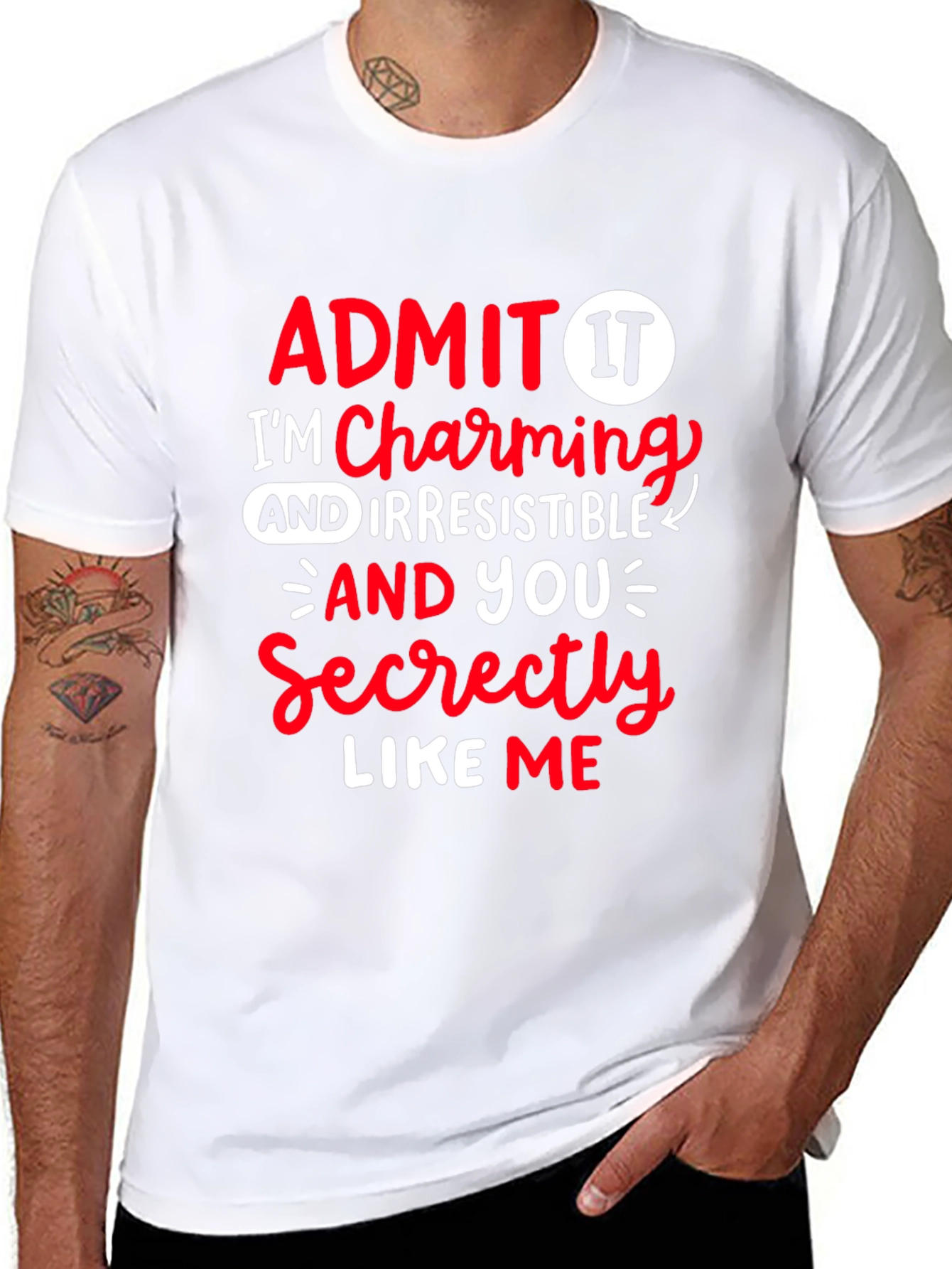 Charming & Irresistible Graphic Tee