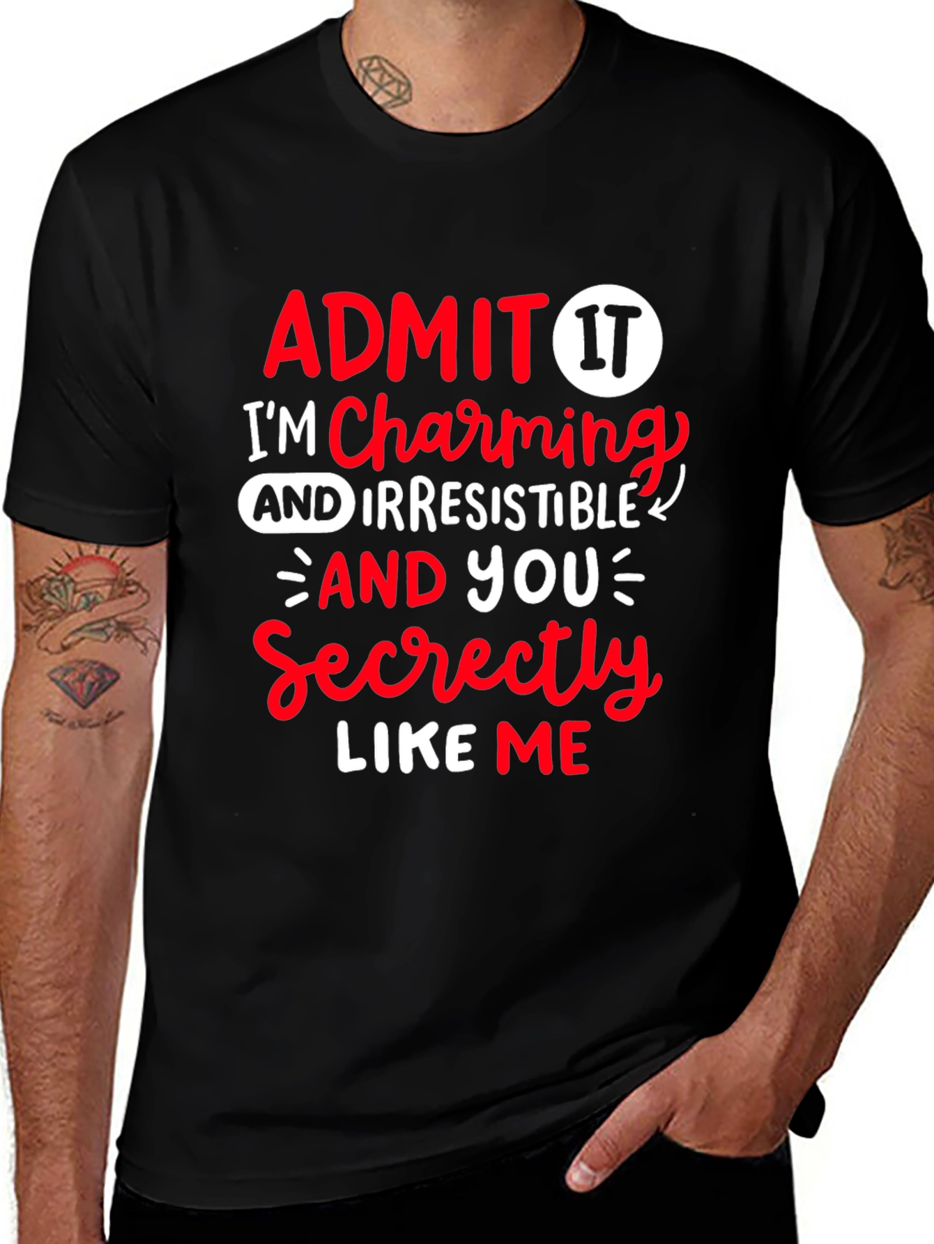 Charming & Irresistible Graphic Tee