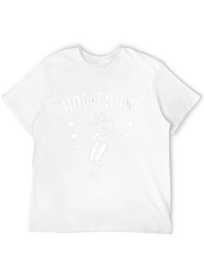 Homerun Football Player Graphic T-Shirt