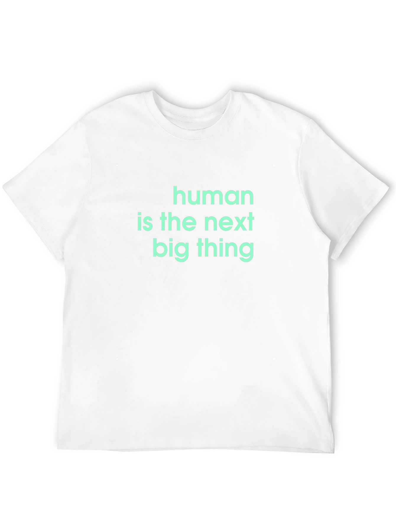 Human is the Next Big Thing Black T-Shirt