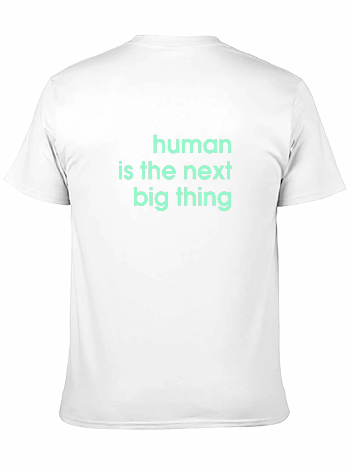 Human is the Next Big Thing Black T-Shirt