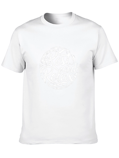 Rest and Relax Graphic Tee - Stylish Comfort