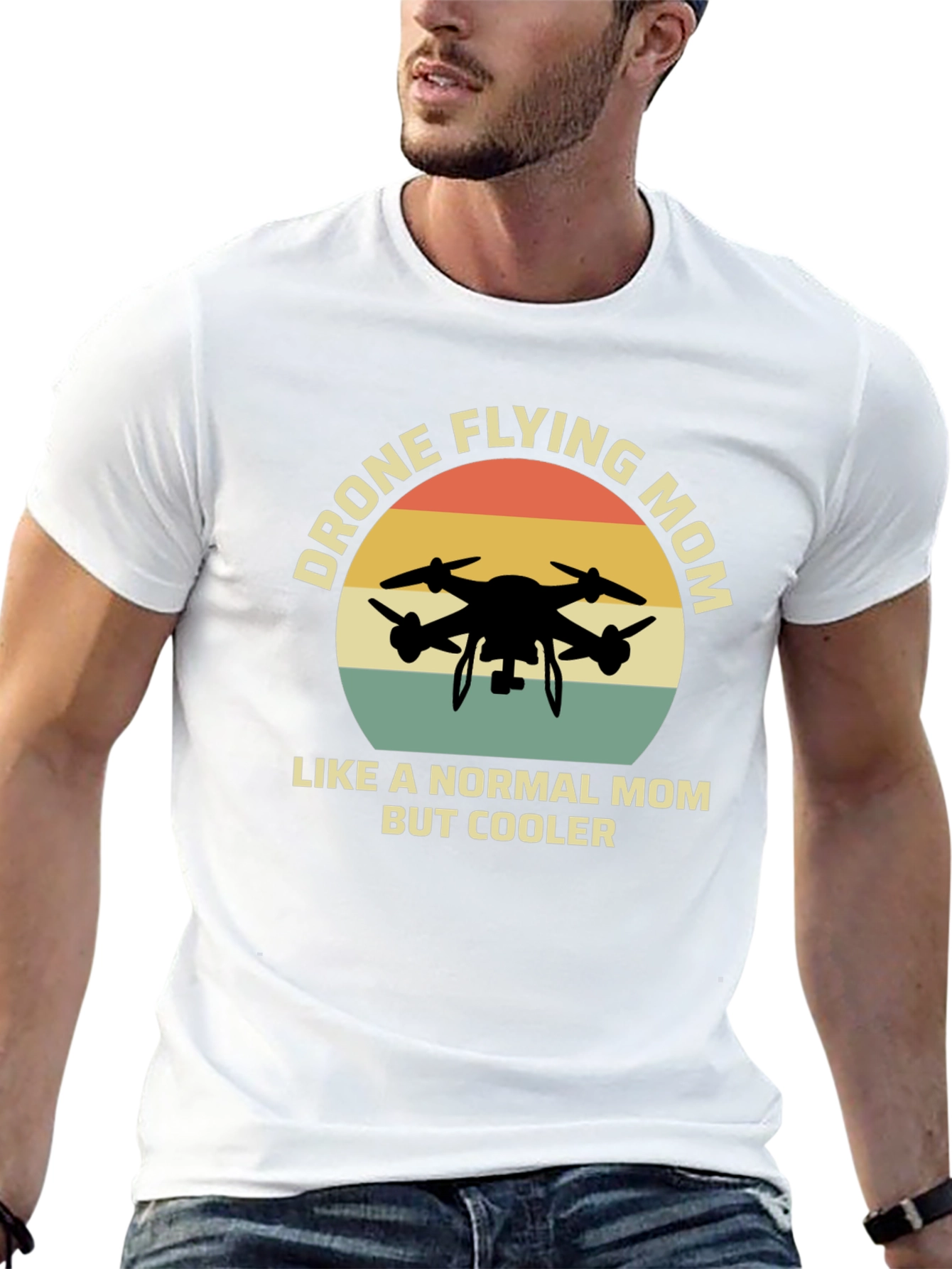 Drone Flying Mom T-Shirt - Cool Mothers Day Gift