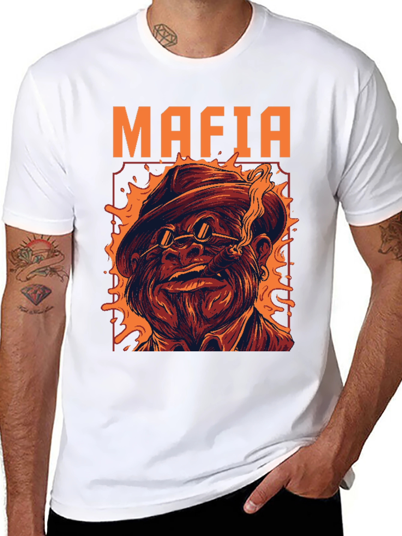 Mafia Graphic T-Shirt - Bold & Unique Design