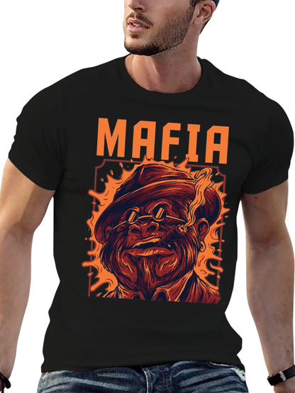 Mafia Graphic T-Shirt - Bold & Unique Design