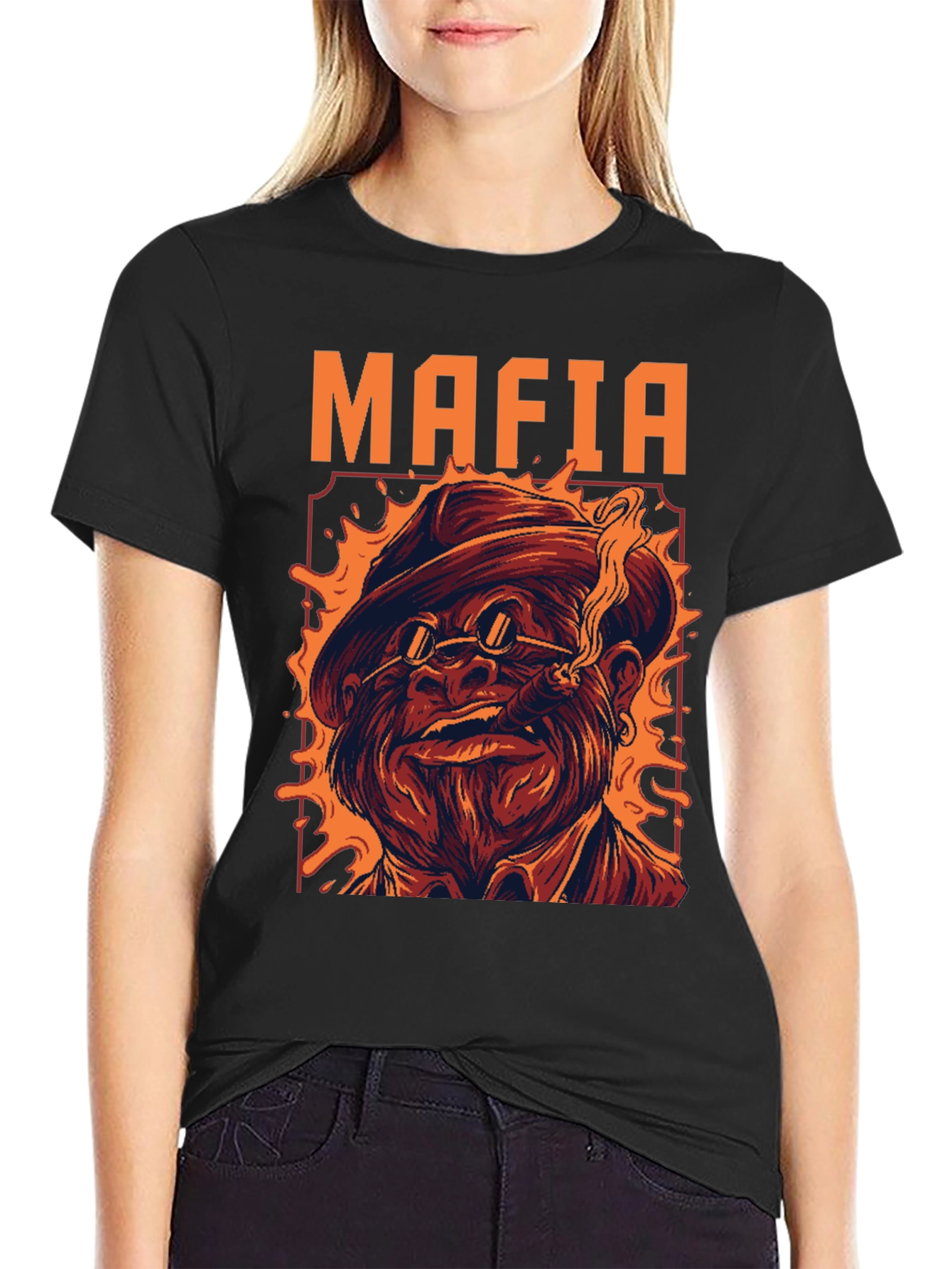 Mafia Graphic T-Shirt - Bold & Unique Design