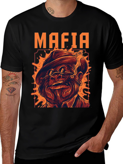 Mafia Graphic T-Shirt - Bold & Unique Design